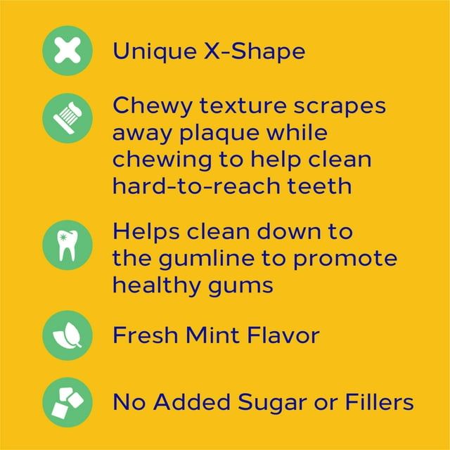 PEDIGREE DENTASTIX Fresh Flavor Dental Bone Treats for Large Dogs, 1.94 lb. Value Pack (36 Treats) EasyOptionXY LLC