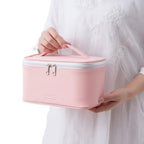 Capacity waterproof cosmetic bag, PU multi-functional cosmetic storage bag, cosmetic bag lightweight, makeup bag organizer, - SJB-DIAMOND ELITES
