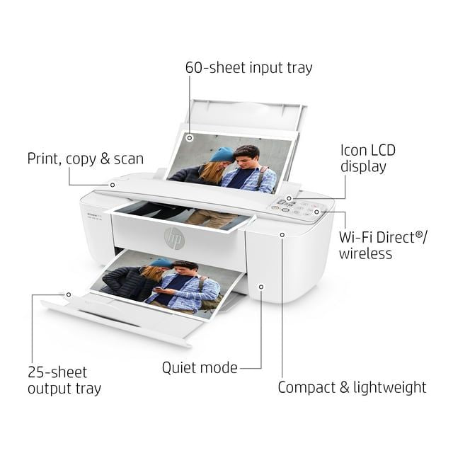 HP DeskJet 3772 All-in-One Wireless Color Inkjet Printer, 6 Months FREE ink with HP Instant Ink EasyOptionXY LLC