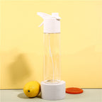 Spray Water Bottle For Girls Outdoor Sport Fitness Water Cup Large Capacity Spray Bottle Drinkware Travel Bottles Kitchen Gadgets Pi-Mart