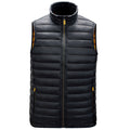 Fashion Men's Autumn Vest Stand-Collar Cotton Jacket