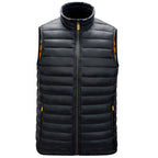 Fashion Men's Autumn Vest Stand-Collar Cotton Jacket