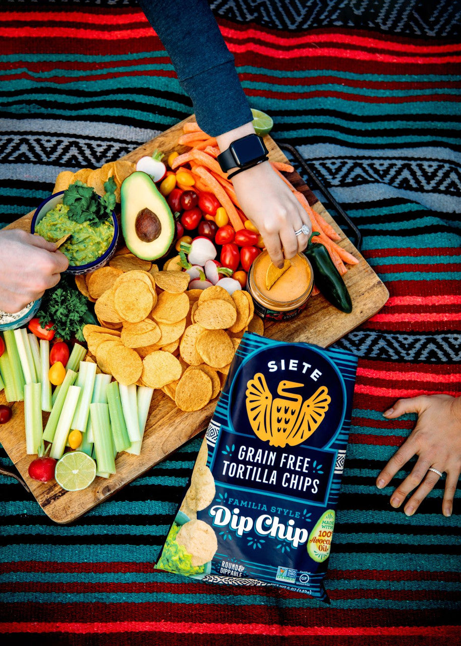 SIETE DIP TORTILLA CHIPS ( 12 X 5 OZ   ) Lootquake LLC