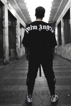 Men's Letter Round Neck Half Sleeve T-Shirt