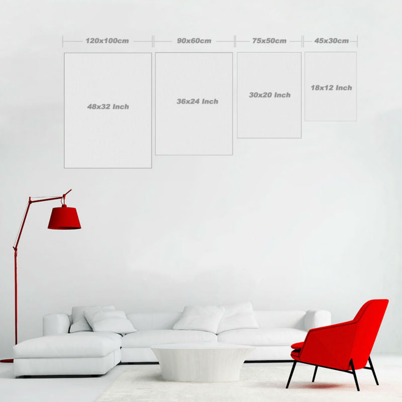 Frameless horse decorative painting Lootquake LLC