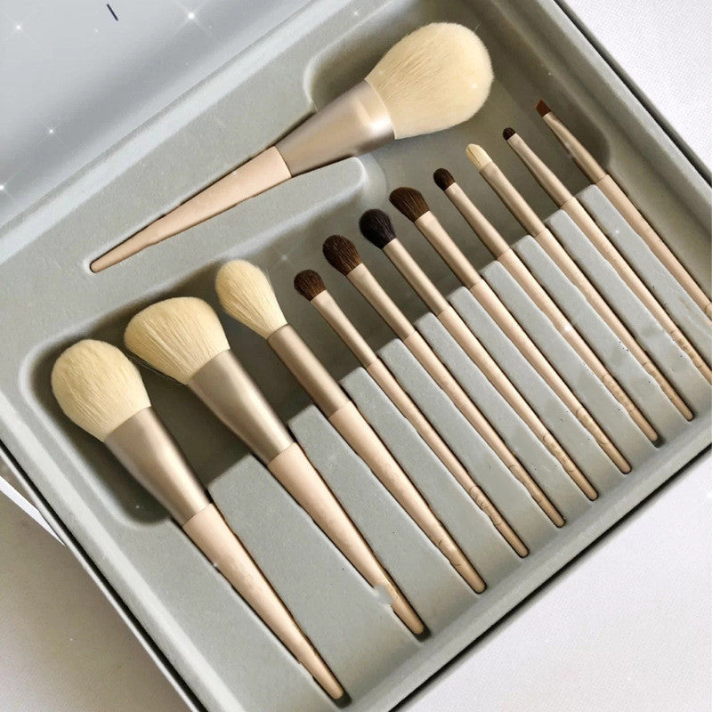 Set Of 12 Makeup Brushes Pi-Mart