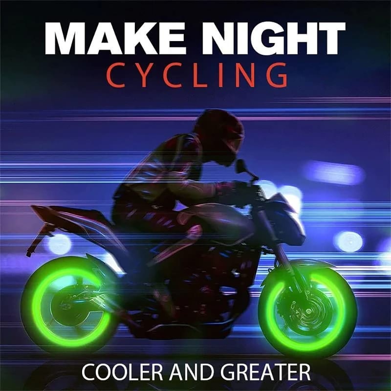 Fluorescent Night Glowing Valve Caps - SJB-DIAMOND ELITES