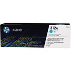 HP 312A (CF381A) Toner Cartridge, Cyan