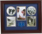 The Military Gift Store Products Frame Ems Medallion 5-Picture Collage Frame. The Military Gift Store