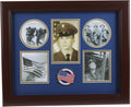 The Military Gift  Store Products Frame American Flag Medallion 5-Picture Collage Frame. The Military Gift Store