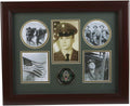 The Military Gift  Store Army Medallion 5 Picture Collage Frame with Stars. The Military Gift Store
