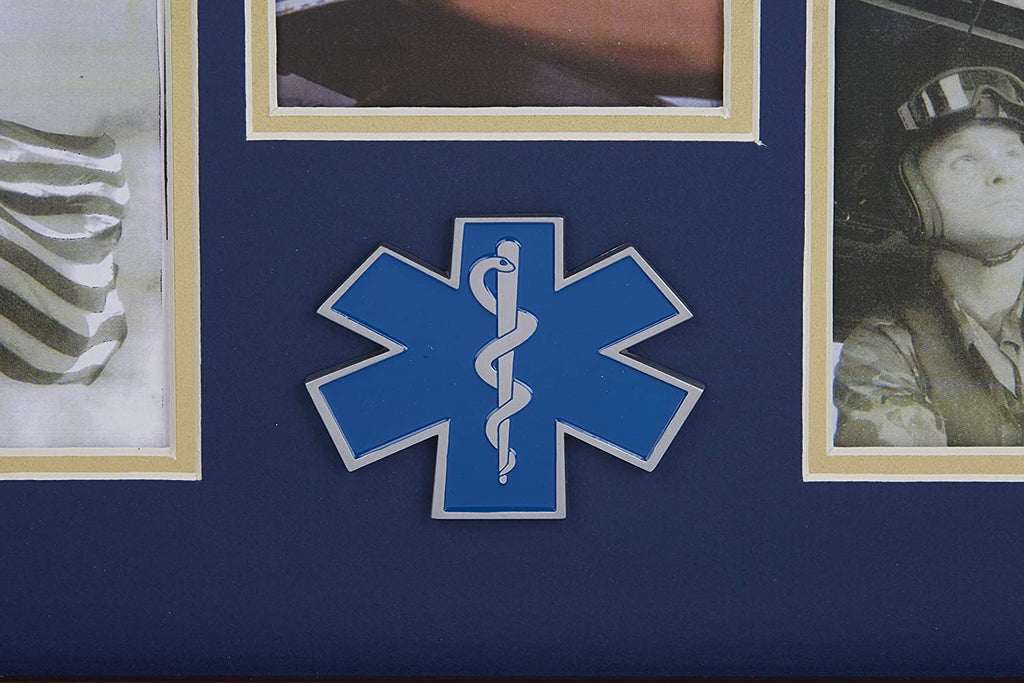 The Military Gift Store Products Frame Ems Medallion 5-Picture Collage Frame. The Military Gift Store