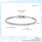 Fashion Multicolor Tennis Bracelet for Women Pi-Mart
