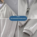 Solid Color Simple Jacket Men's Autumn Lightweight