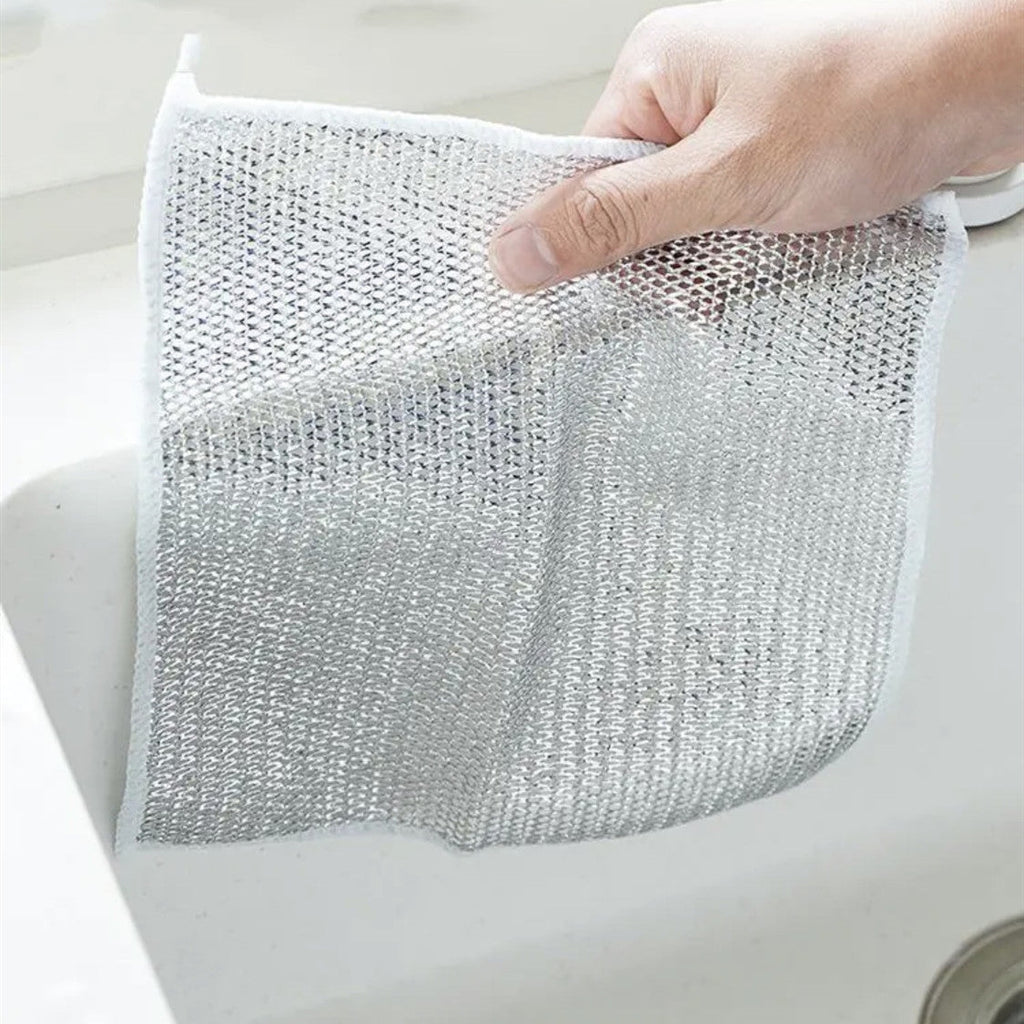 Steel Wire Dishcloth Mesh Oil-free Pi-Mart