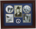 The military gift  store Frame US Air Force Medallion 5 Picture Collage Frame. The Military Gift Store