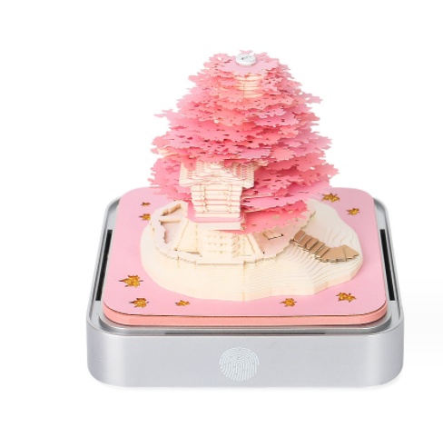 Tree House Paper Carving Notepad Creative Weekly Calendar Earth Calendar