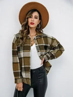 Pumpkin Spice Button-Down Jacket