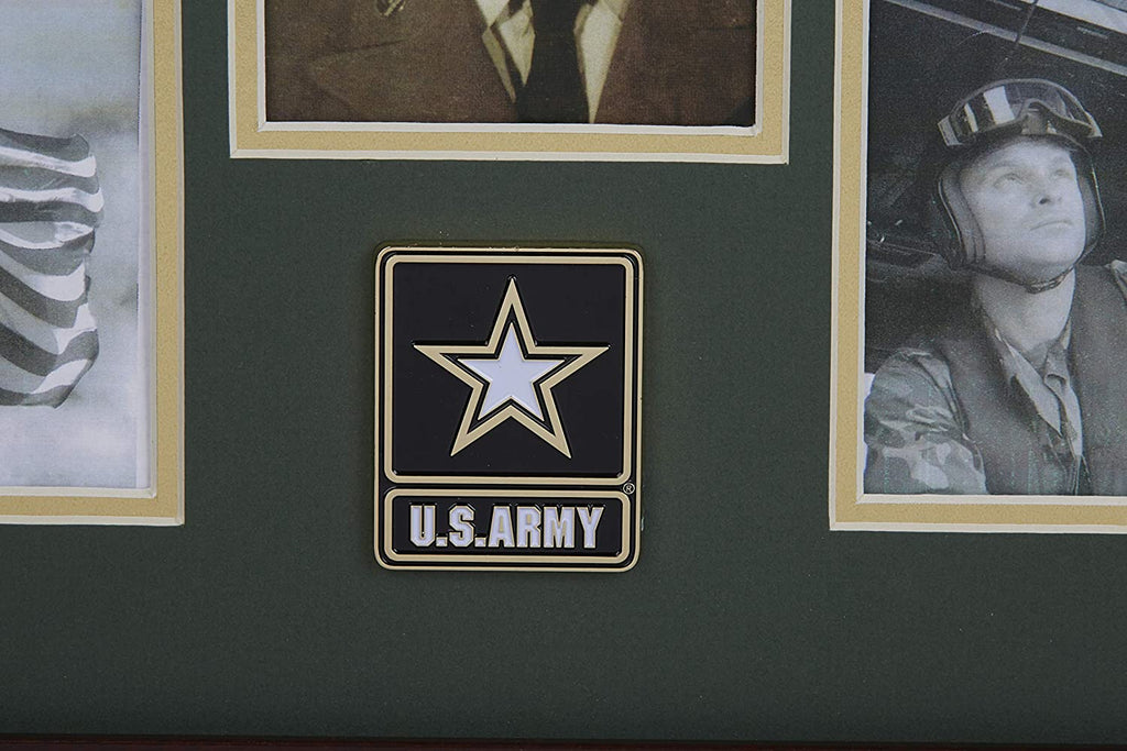 The Military Gift Store Products Frame Go Army Medallion 5-Picture Collage Frame. The Military Gift Store