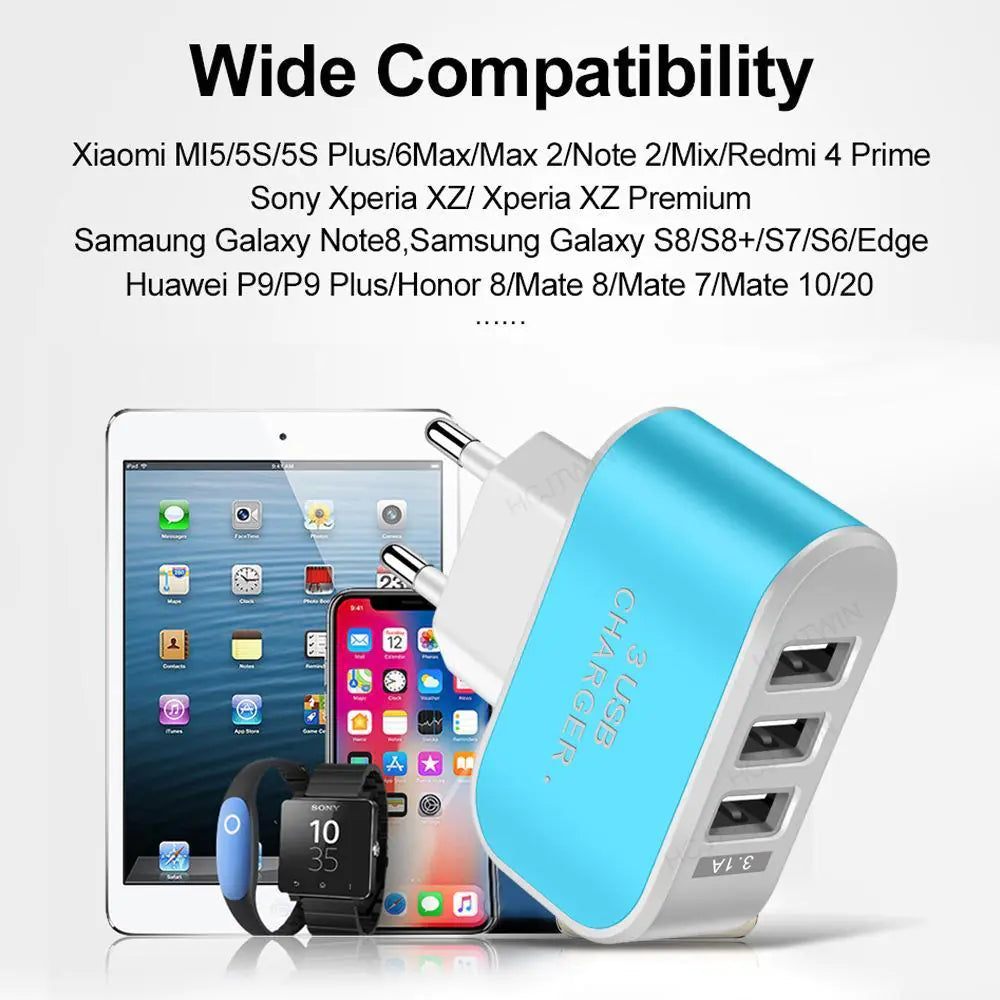 Head Smart Multi-port USB Charger Pi-Mart