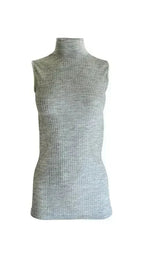 EGI Exclusive Collections Merino Wool Blend Mock Neck Sleeveless Top. - SJB-DIAMOND ELITES