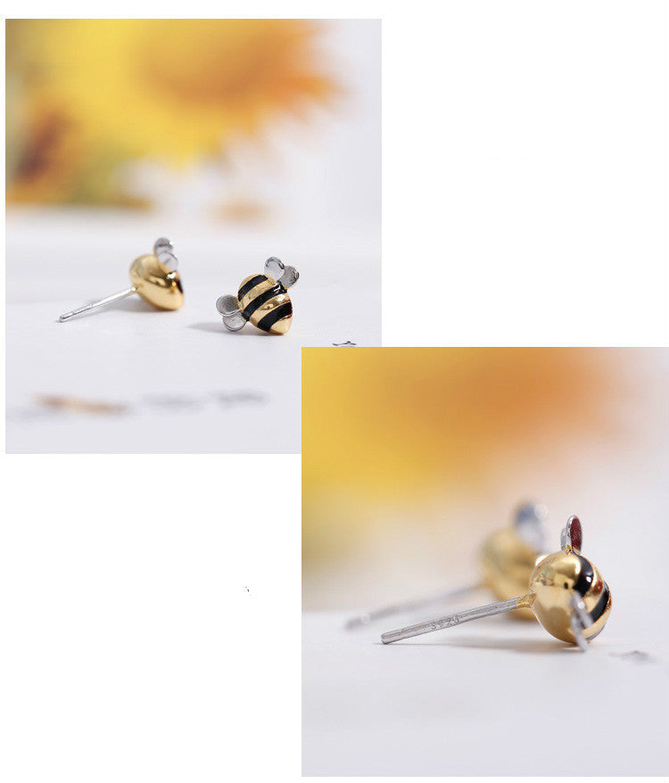 Bee stud earring Pi-Mart