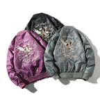 Bomber Jacket Men's Embroidered Baseball Uniform Pi-Mart