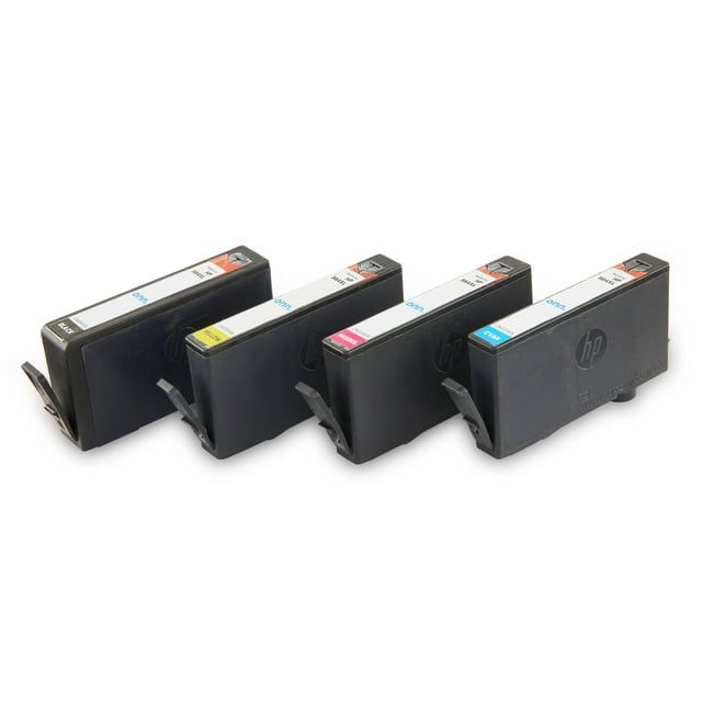 onn. Remanufactured HP 564XL Black and 564XL Color Ink, 4 Cartridges