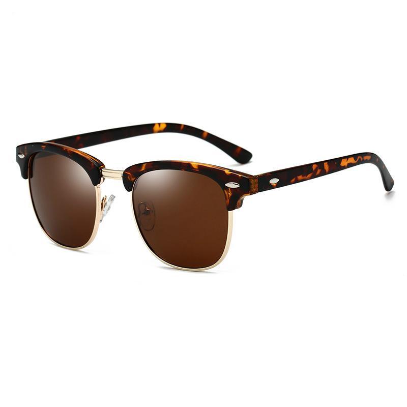 Universal Polarized Elegant and Luxury Brand Design Eye Retro Sunglasses For  Women and Man Semi Rimless Classic Men Sunglasses Oculos De Sol With UV400 Protection - SJB-DIAMOND ELITES