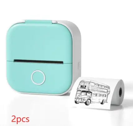 Portable Mini Printer for Students and Hobbyists, Bluetooth Thermal Label Printer - SJB-DIAMOND ELITES