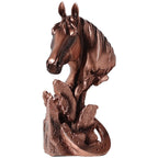 War Horse Bronze Horse Head Power Horse Resin Crafts Lootquake LLC