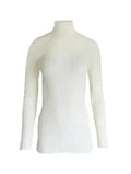 EGI Exclusive Collections Merino Wool Blend Mock Neck Top with Long - SJB-DIAMOND ELITES