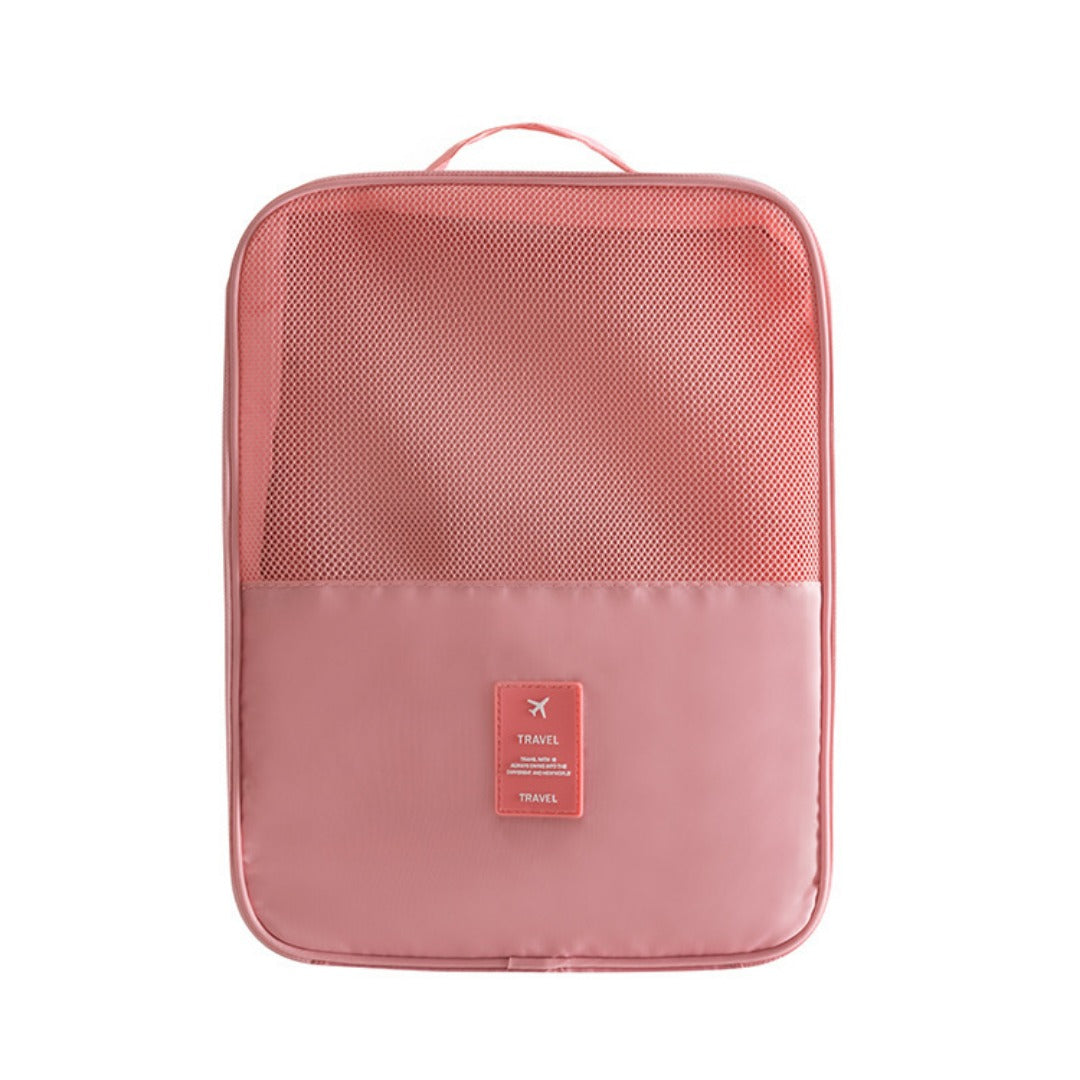 Large capacity can hold three pairs of shoes convenient Oxford cloth storage bag, waterproof shoe bag, suitcase trolley shoe bag - SJB-DIAMOND ELITES