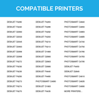 LD Remanufactured Replacement for HP 60 / CC643WN Color Ink Cartridge for DeskJet D1620, D1668, D2663, F2418, F2480, F4292, Envy 110, 111, 121, PhotoSmart C4610, C4683, C4740, C4795