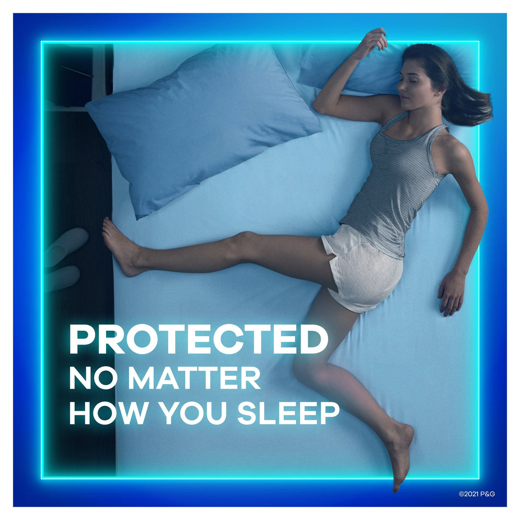 Always Ultra Thin Overnight Pads with Wings; Size 4 Overnight 36 Count EasyOptionXY LLC