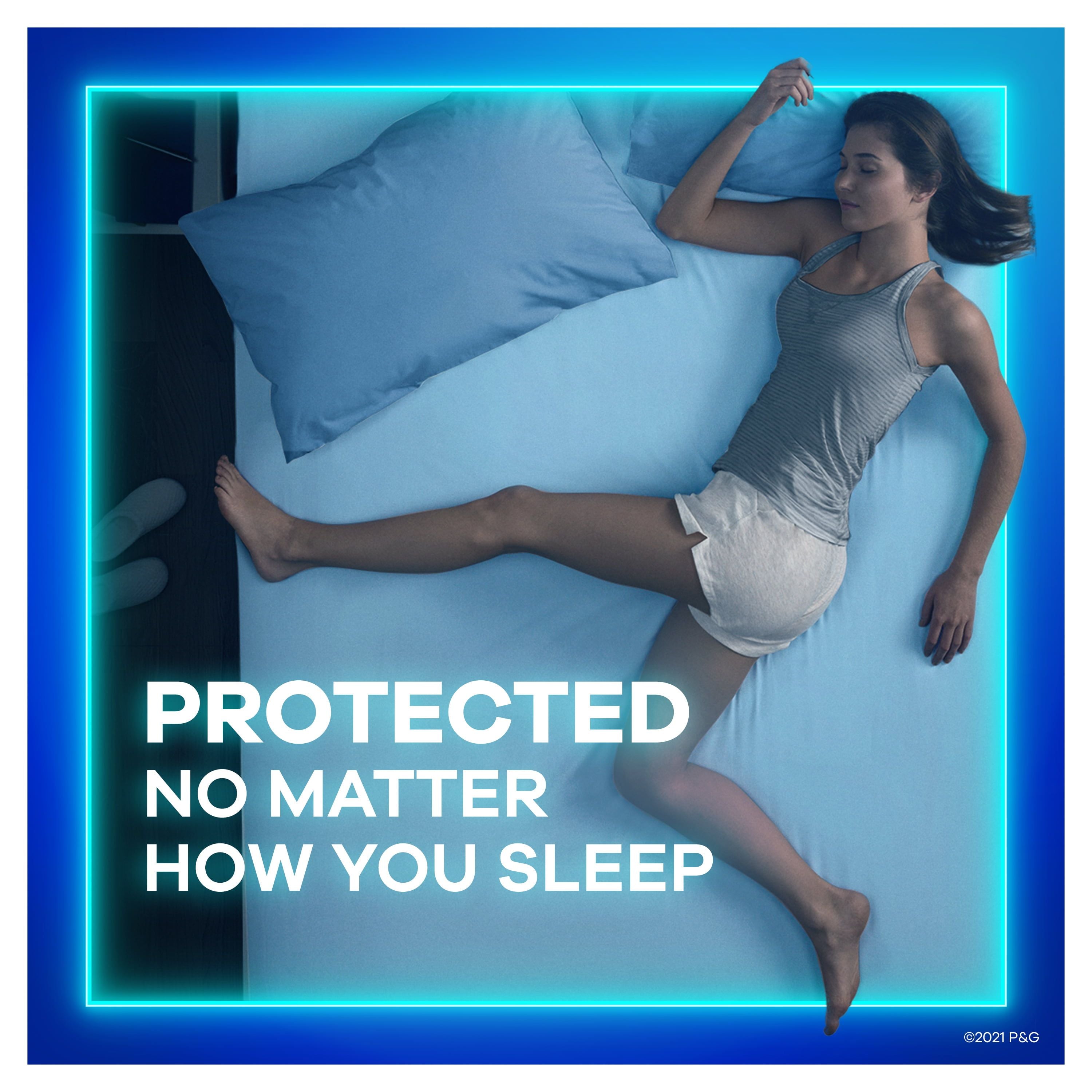 Always Ultra Thin Overnight Pads with Wings; Size 4 Overnight 36 Count EasyOptionXY LLC
