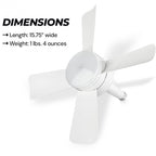 Socket Fan Light With Remote Adjustable Screw Mouth Intelligent Remote Control Integrated LED Fan Light Pi-Mart