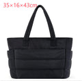 Women's Cotton Handbag Large Zipper Travel Essential Pi-Mart
