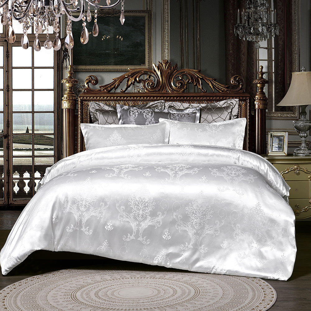 Jacquard duvet cover set Pi-Mart