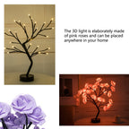 LED Rose Flower Table Lamp - SJB-DIAMOND ELITES