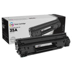 Compatible Replacements for HP CB435A 35A Set of 3 Black Laser Toner Cartridges Printer LaserJet P1002 P1005 P1006 P1007