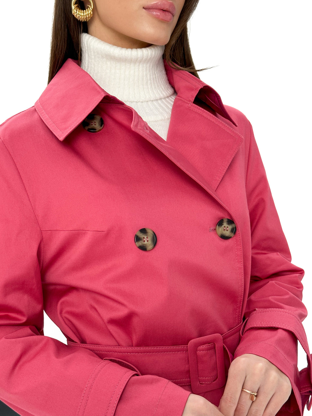 Athens Modern Trench Coat - SJB-DIAMOND ELITES