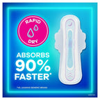 Always Ultra Thin Pads Overnight Absorbency Unscented with Wings; Size 4, 50 Count EasyOptionXY LLC