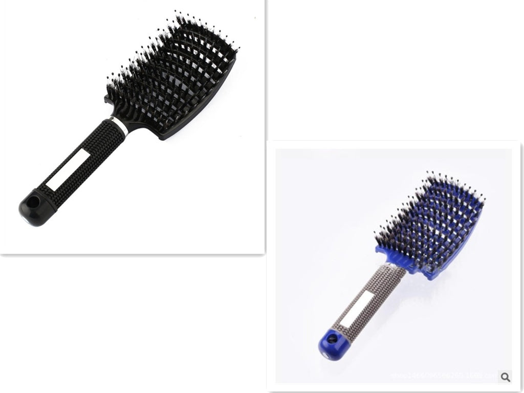 Hairbrush Anti Klit Brushy Haarborstel Women Detangler Hair Brush Bristle Nylon Scalp Massage  Teaser Hair Brush Comb Pi-Mart