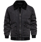 Men's Fleece-Lined Denim Jacket
