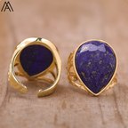 Teardrop Stone Finger Ring - SJB-DIAMOND ELITES