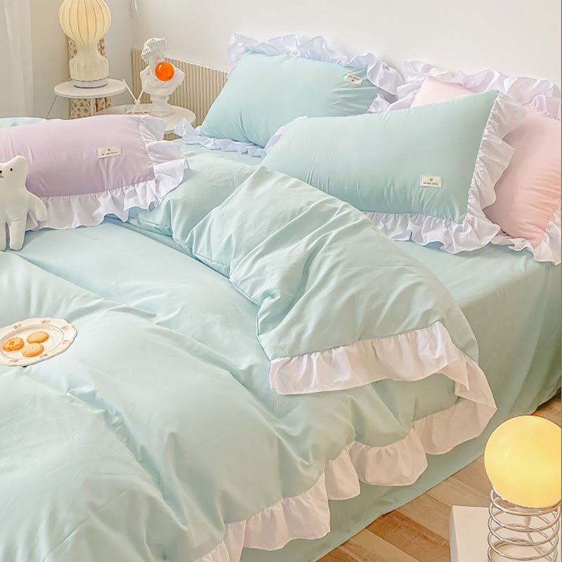 Summer Spring And  Duvet Cover Sheets Pi-Mart