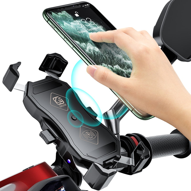 Mobile phone navigation bracket wireless charging stand Pi-Mart