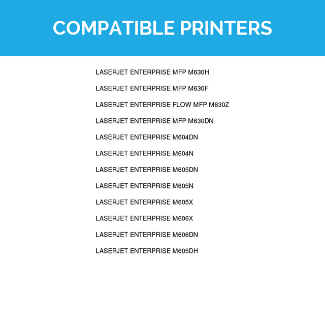 LD Compatible Replacement for HP 81A CF281A Black Toner Cartridge for MFP M630z, M605dh, M605dn, M605n, M605x, M606dn, M606x, MFP M630dn, MFP M630f, MFP M630h