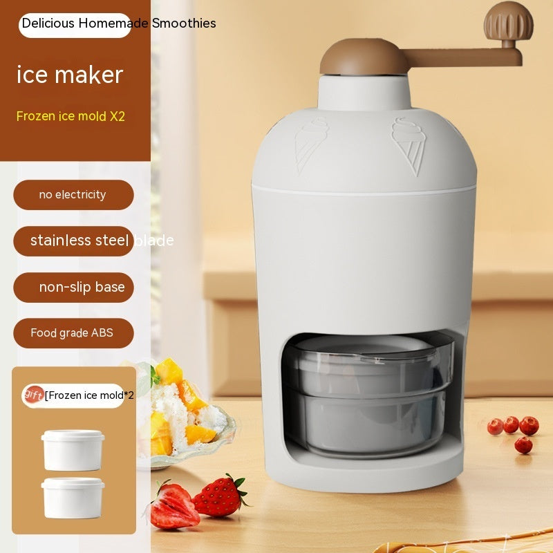 Manual Ice Crusher Household Small Ice Crushing Stall Hand Ice Breaking Ice Maker Pi-Mart